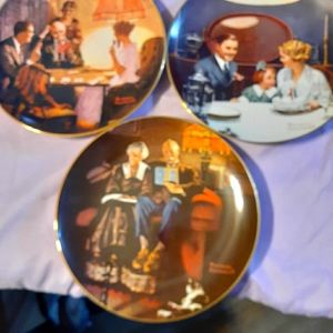 Norman Rockwell plates